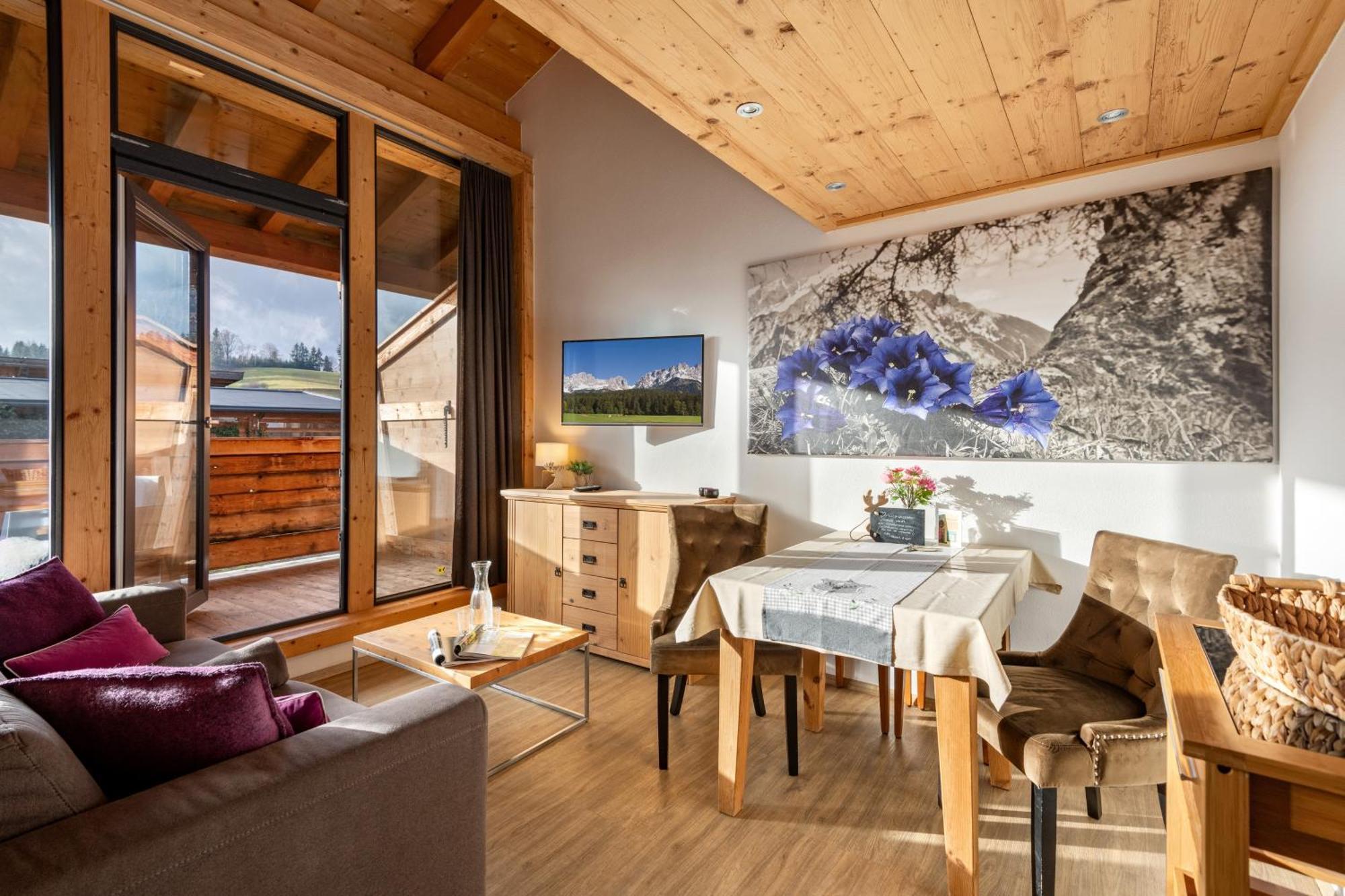 Narzenhof Wellness Chalets, Familien & Luxus Apartments Am Bauernhof 상트조한인티롤 외부 사진