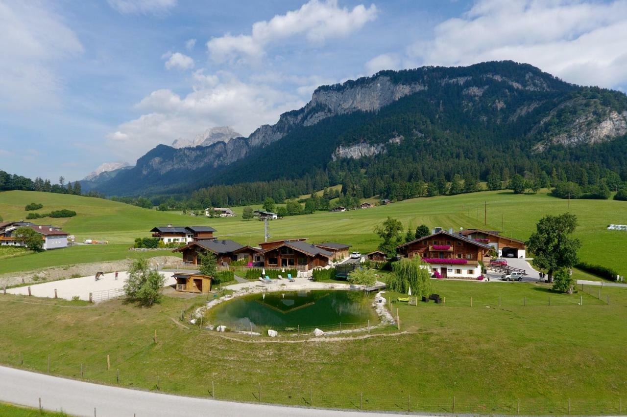 Narzenhof Wellness Chalets, Familien & Luxus Apartments Am Bauernhof 상트조한인티롤 외부 사진